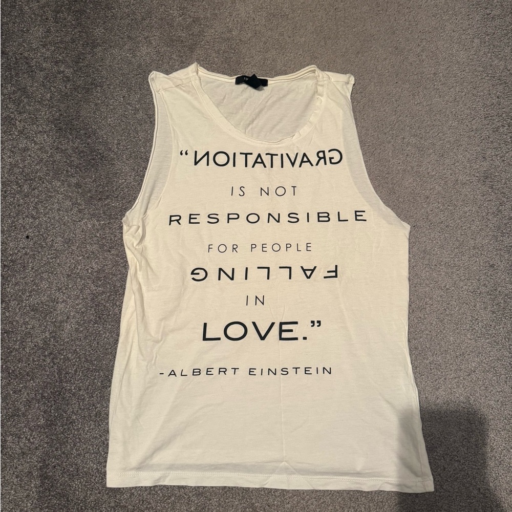 Forever 21 White Tank Top